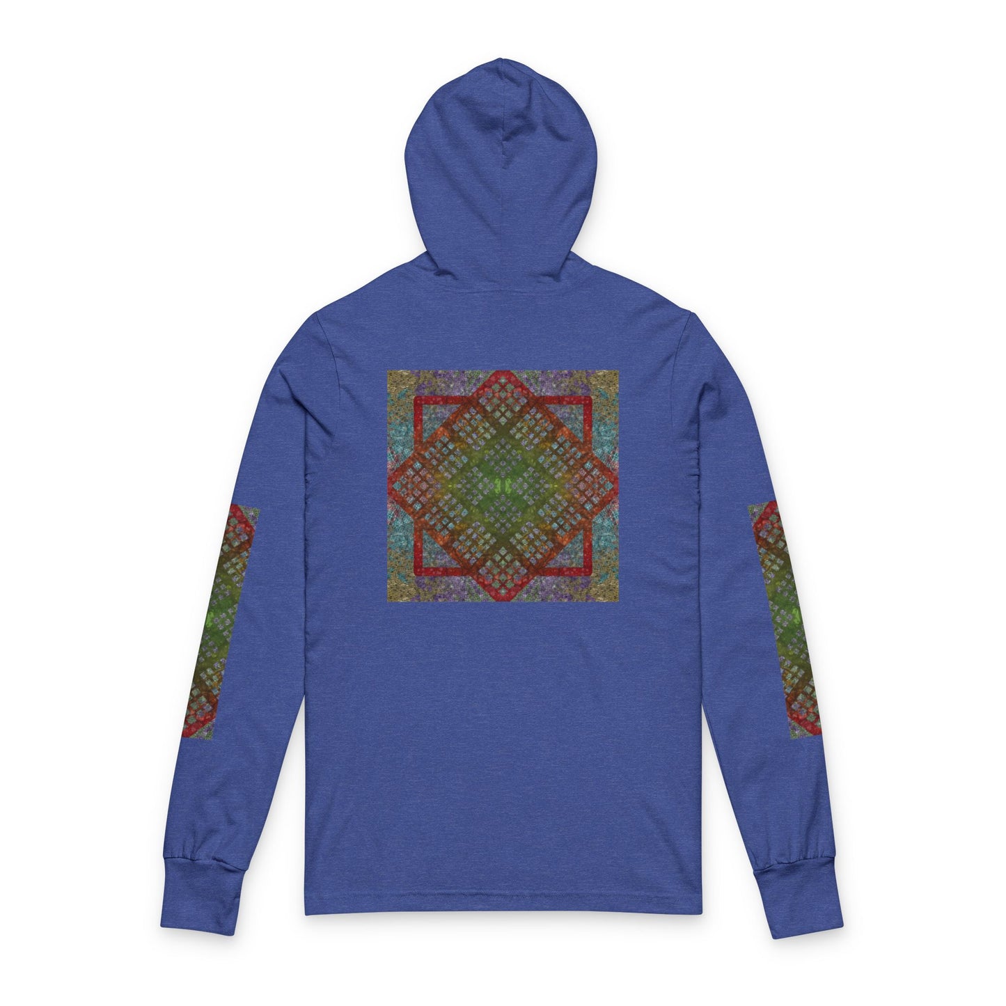 Bohemian Diamond Pattern Hoodie